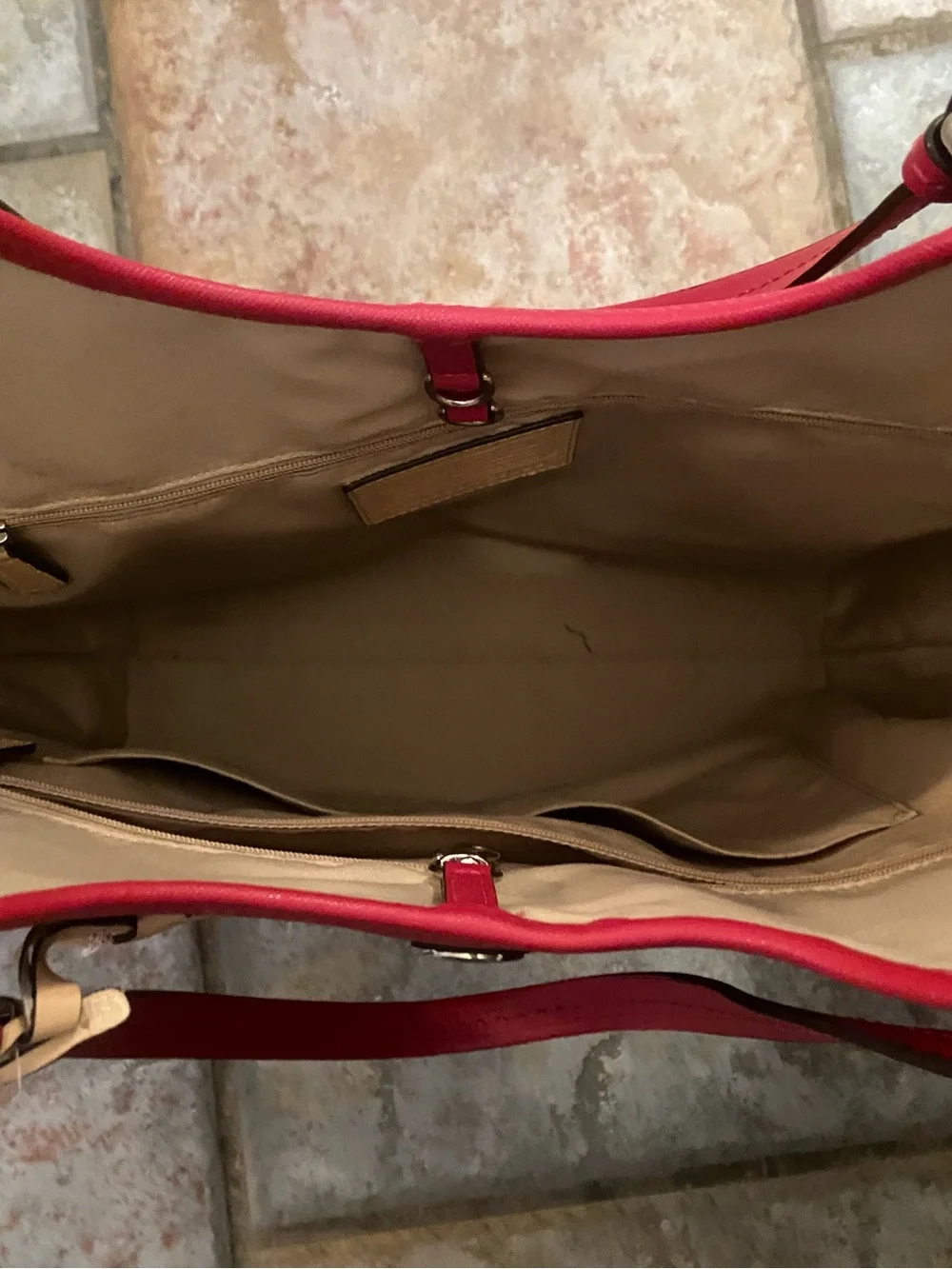 Coach Berry Pink Leather Tote Bag with Tag